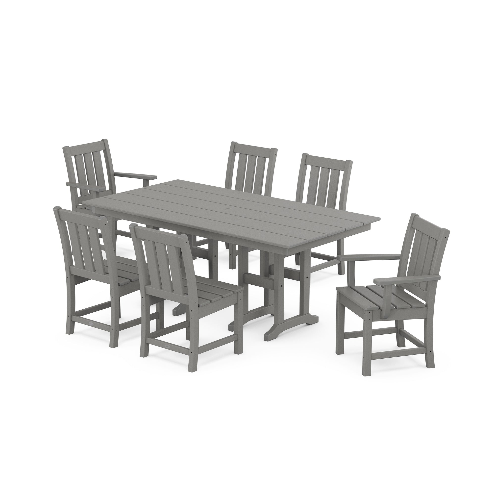 Oxford 7-Piece Farmhouse Dining Set