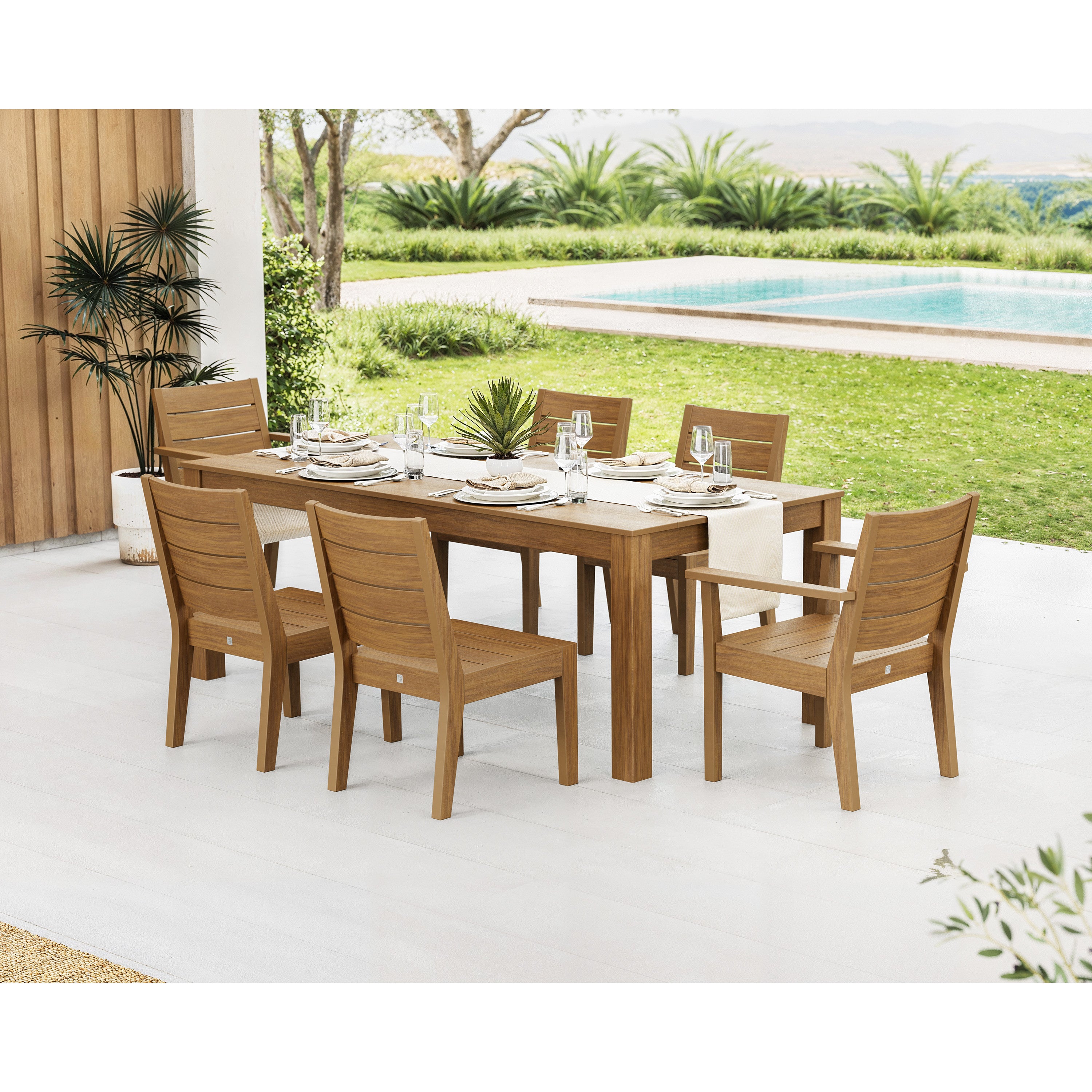 POLYWOOD Latitude Dining Set - Thumbnail 3