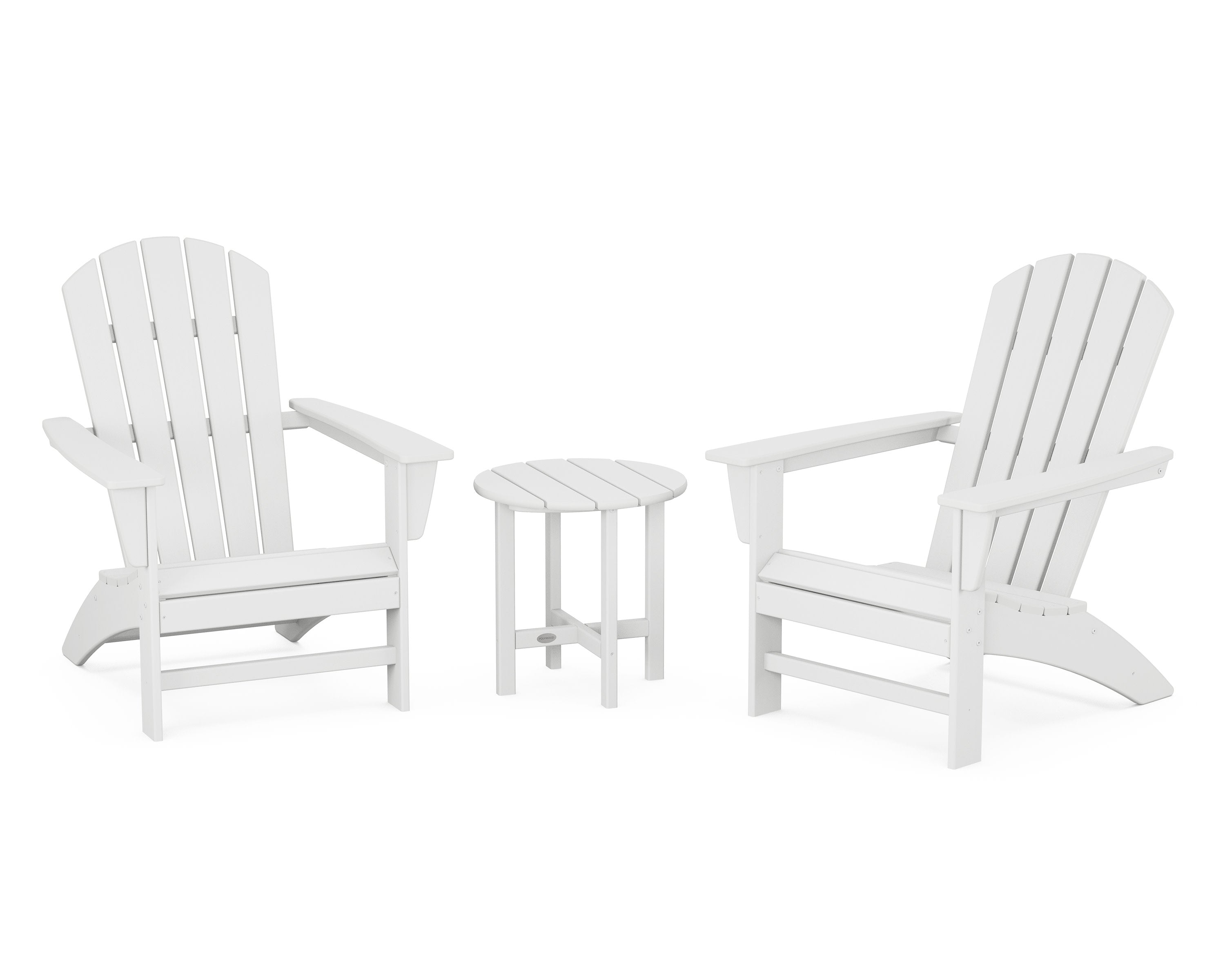 Nautical 3-Piece Adirondack Set