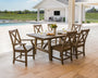 Braxton 7-Piece Rustic Farmhouse Dining Set
