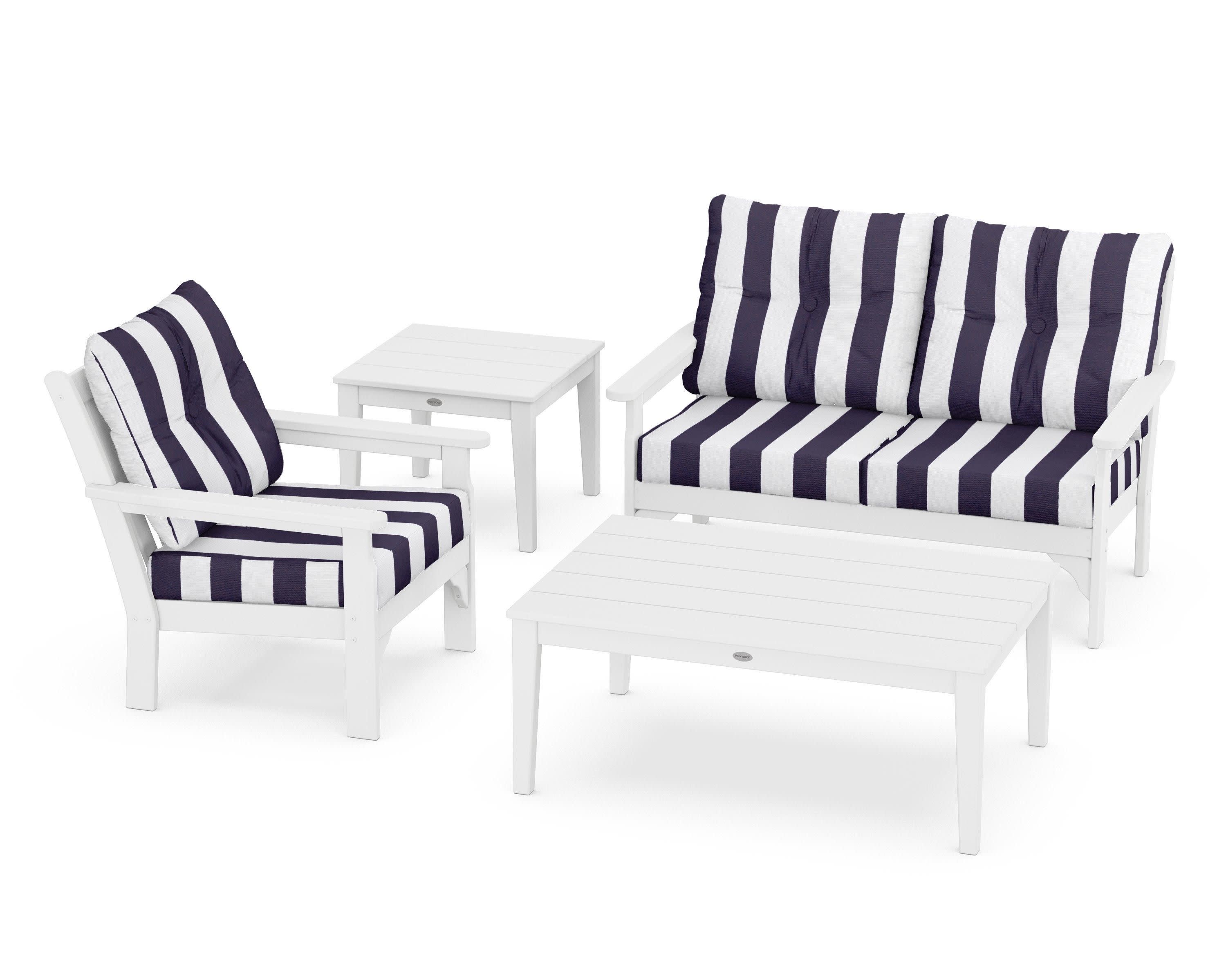Vineyard 4-Piece Deep Seating Set