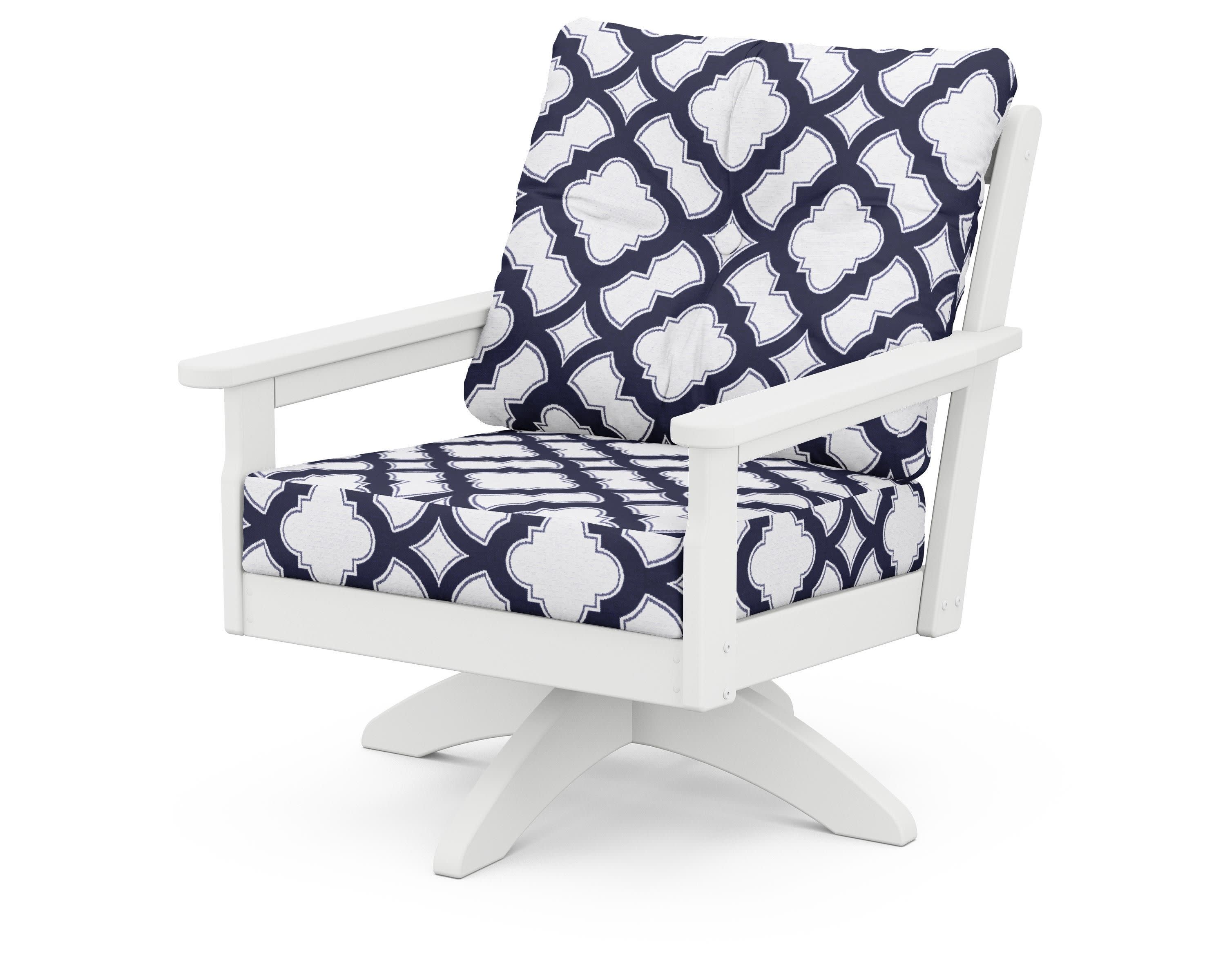Vineyard Deep Seating Swivel Chair