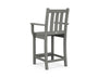 Traditional Garden Counter Arm Chair
