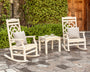 Chinoiserie 3-Piece Rocking Chair Set