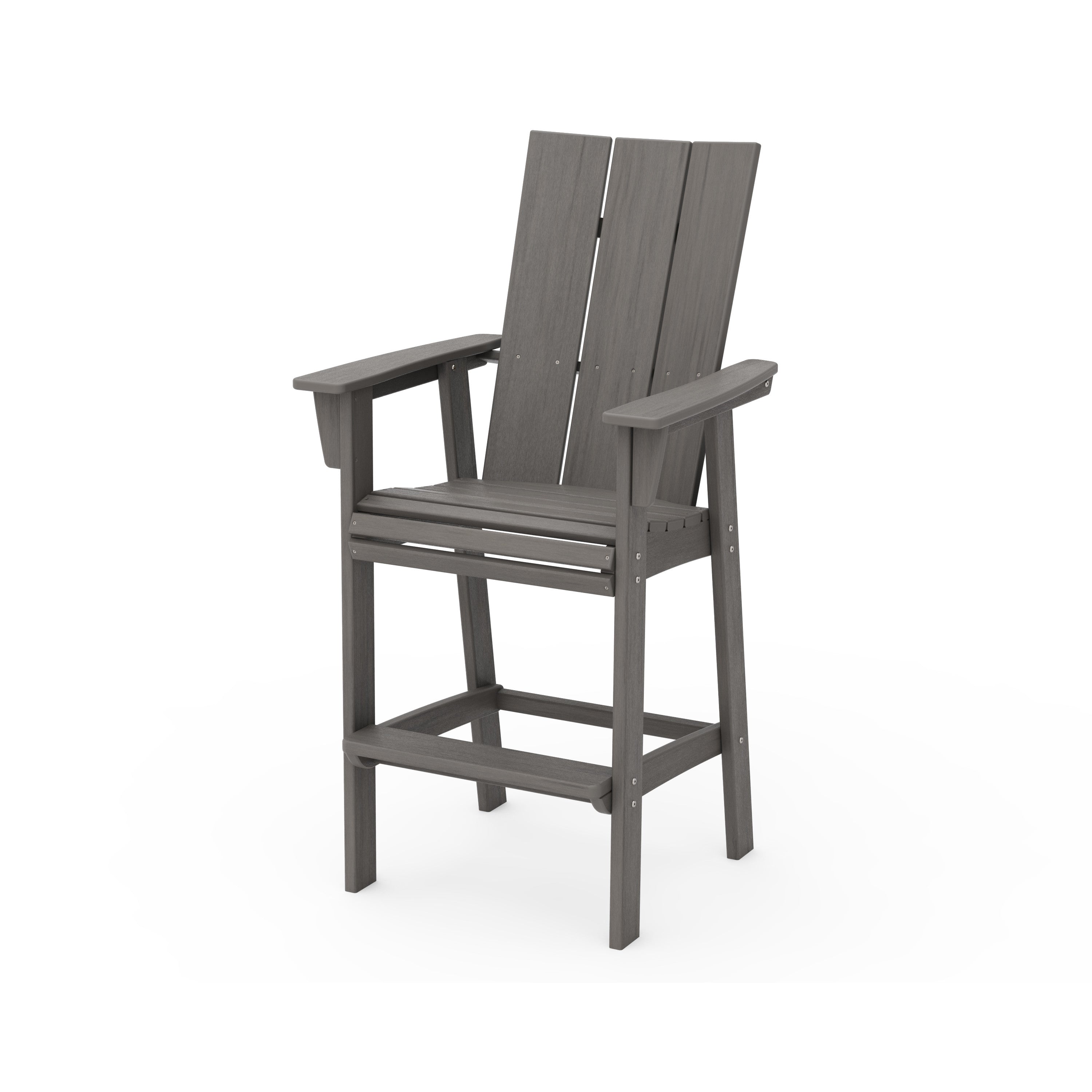 Modern Curveback Adirondack Bar Chair