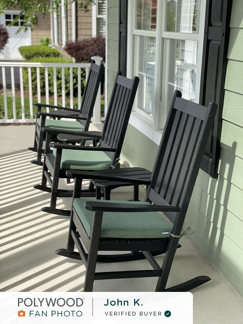 Rocking Chairs Polywood Double Rocker Vineyard Porch Rocking Chair