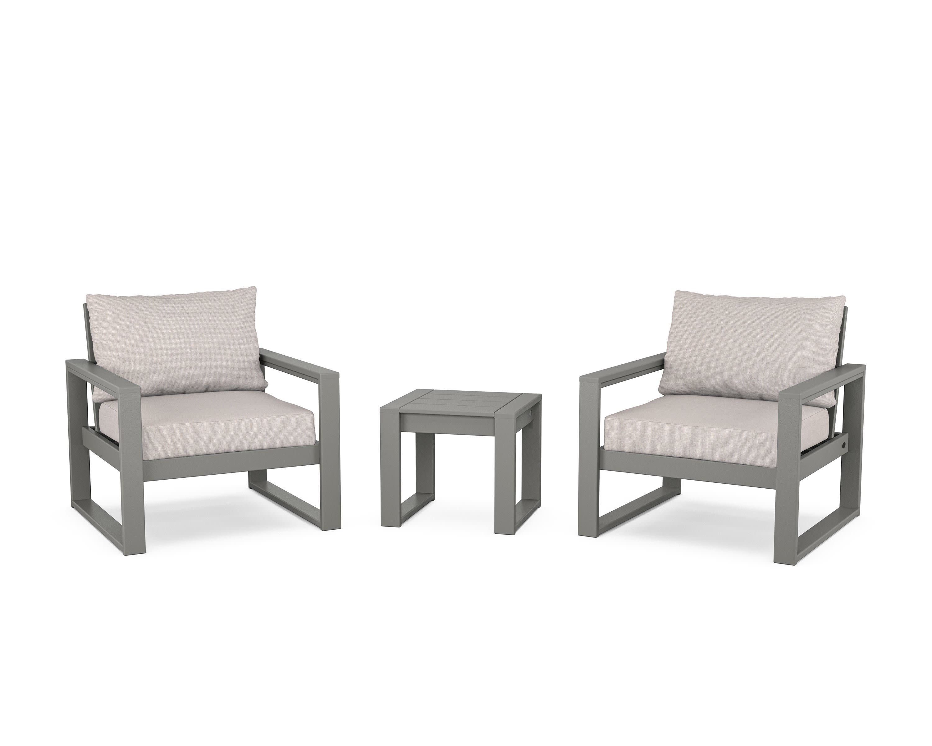 EDGE Sectional 3-Piece Deep Seating Set