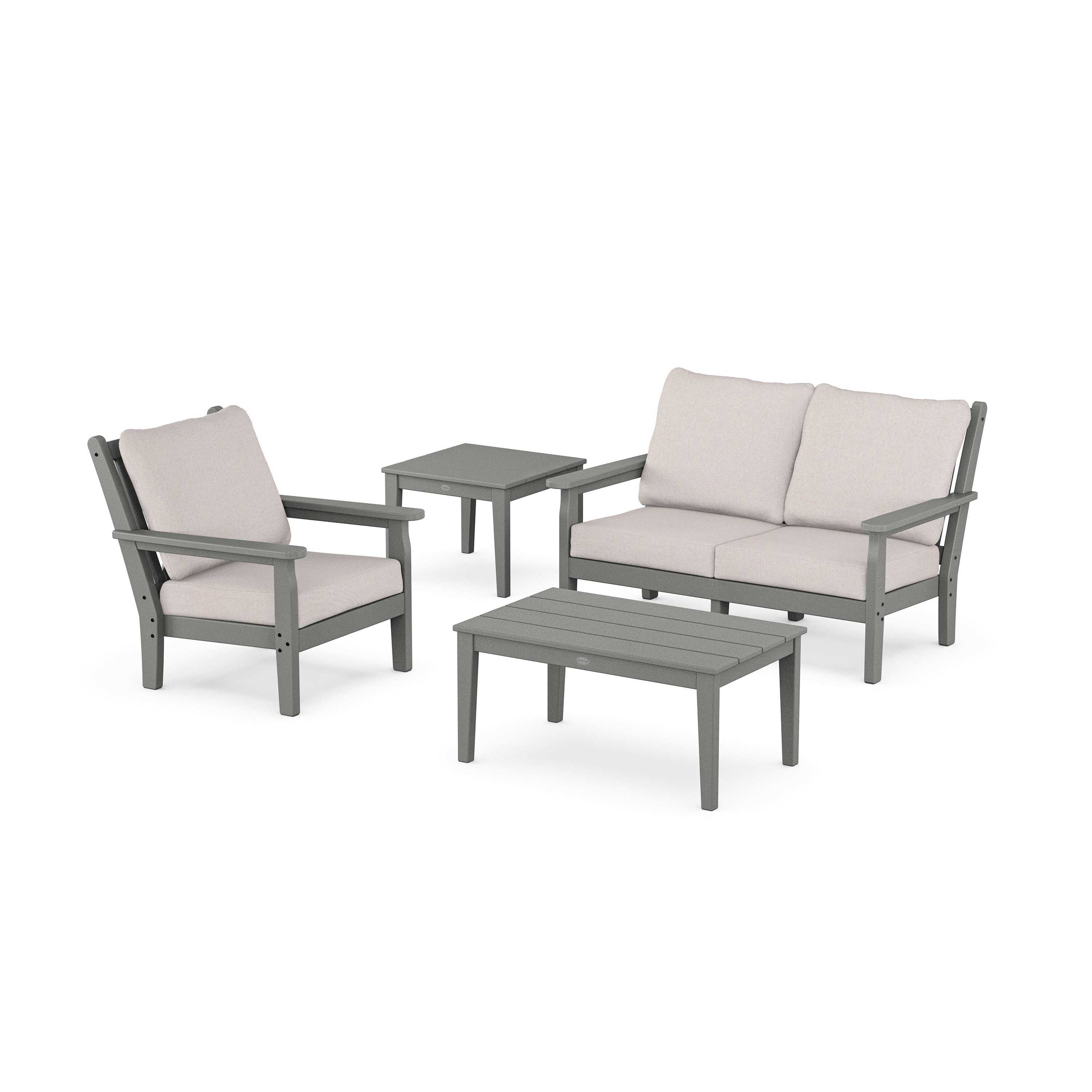 Chippendale 4-Piece Deep Seating Set - Thumbnail 4