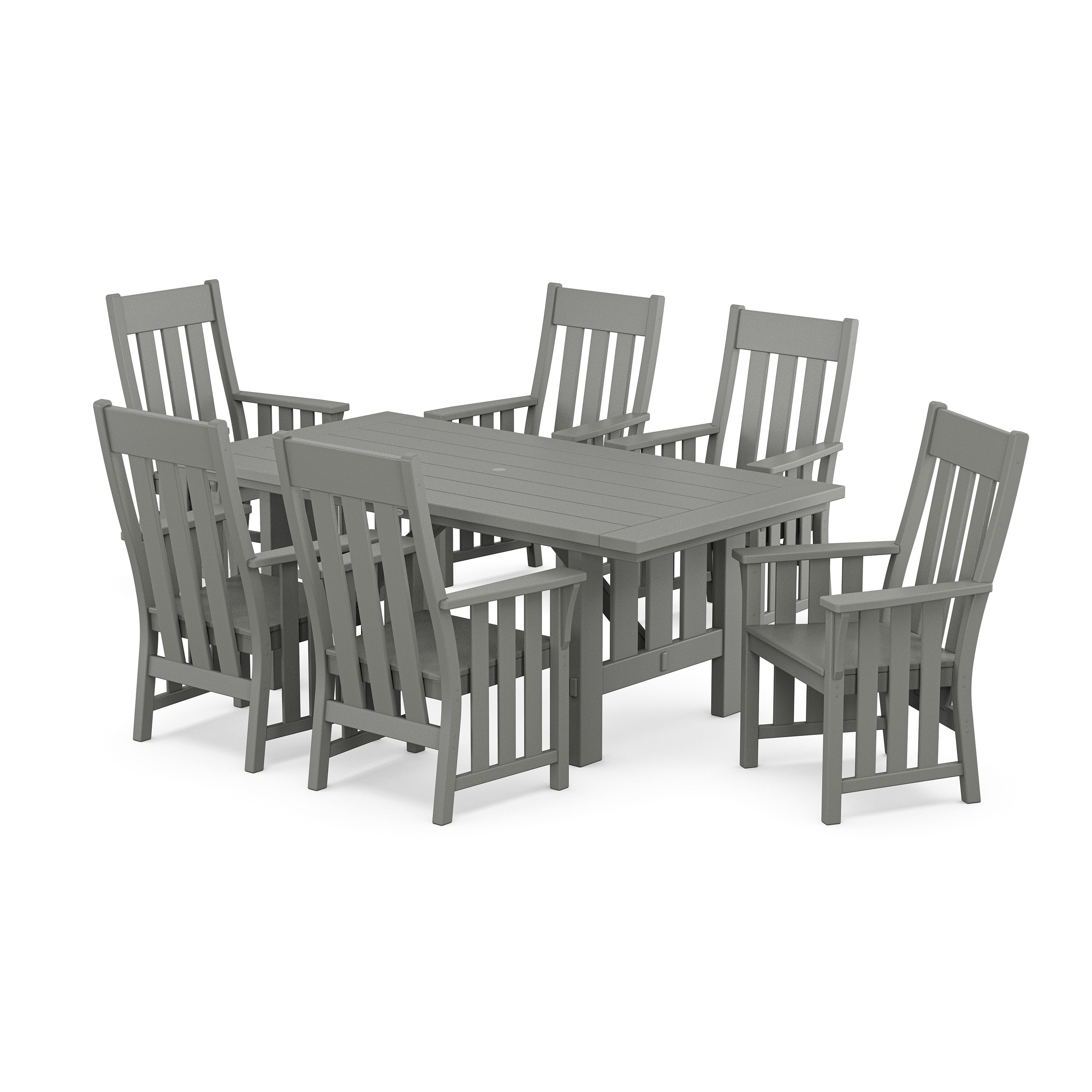 Acadia Arm Chair 7-Piece Dining Set