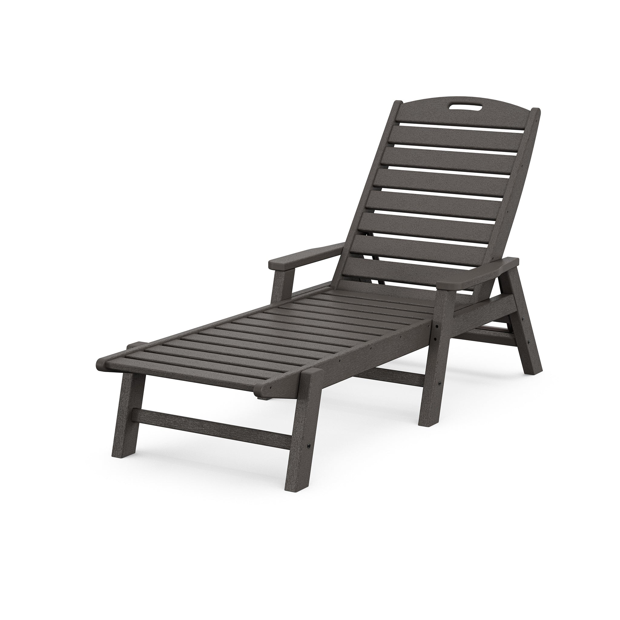 Nautical Chaise with Arms