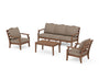 Savannah 4-Piece Deep Seating Set with Sofa