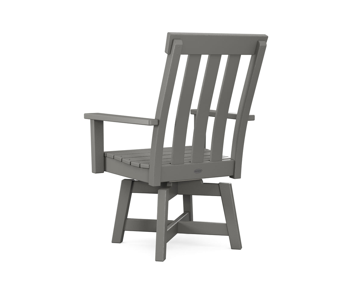 Prescott Swivel Dining Arm Chair