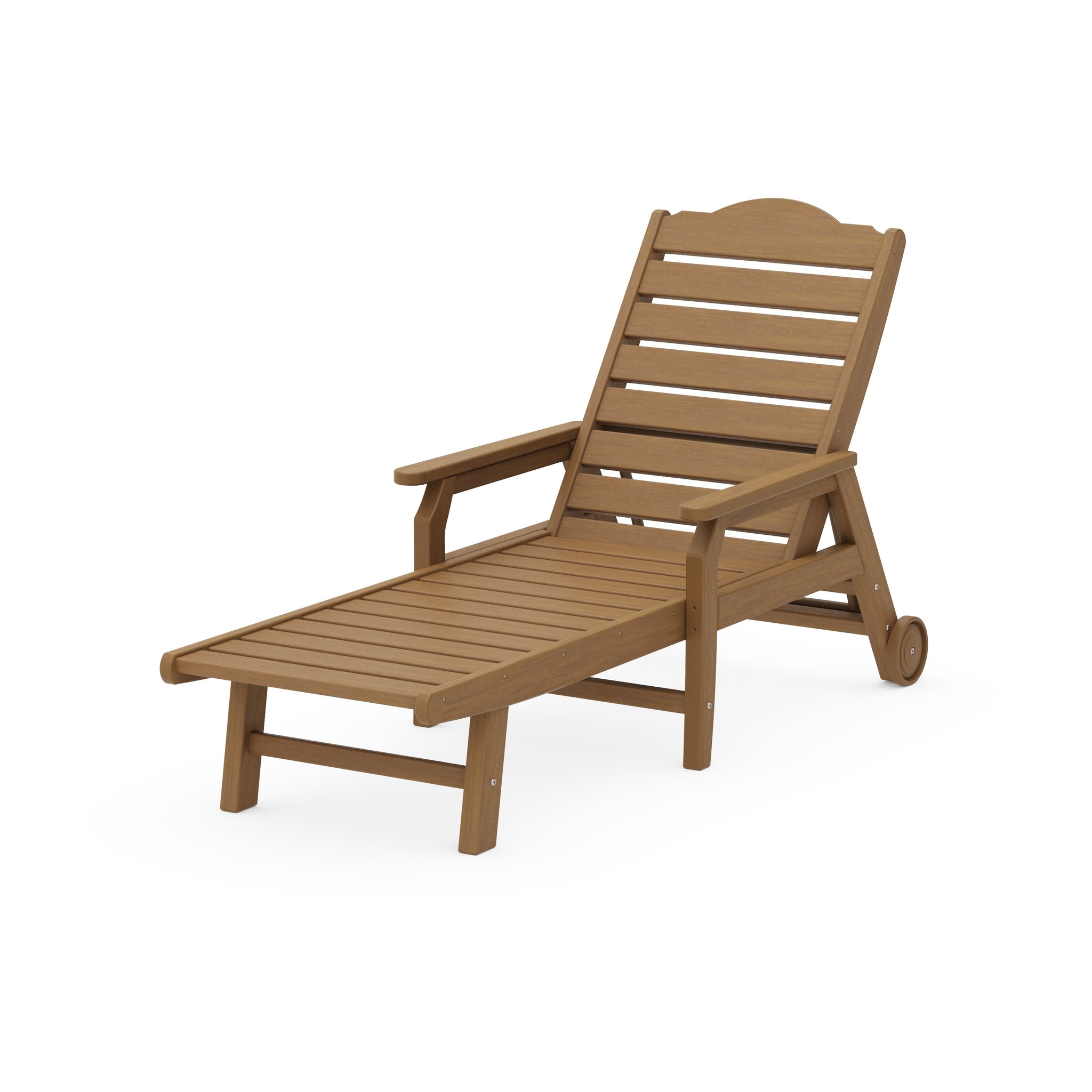 Savannah Chaise with Arms and Wheels