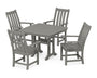 Vineyard 5-Piece Dining Set with Trestle Legs