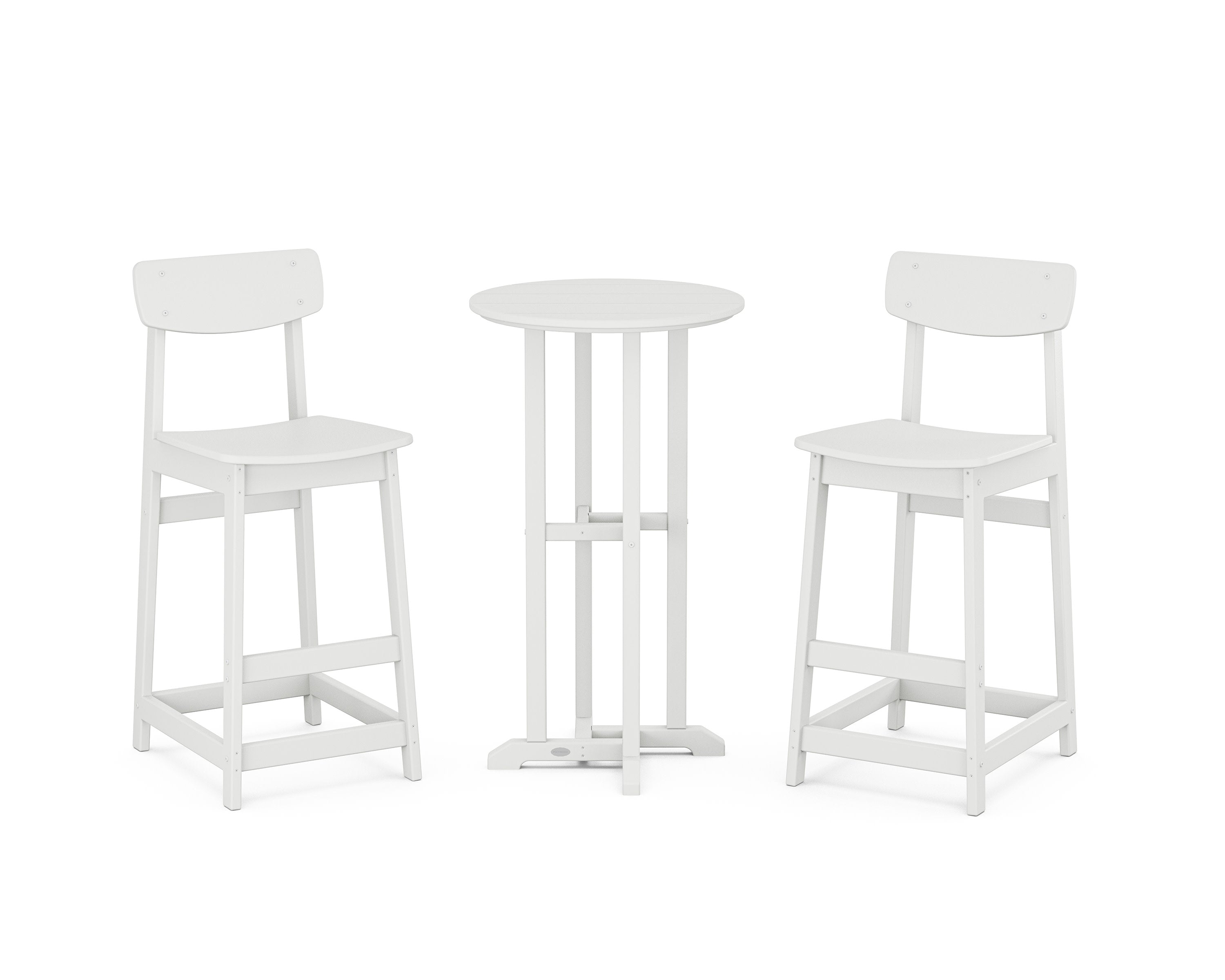 Modern Studio Urban Bar Chair 3-Piece Bistro Set