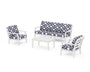 Savannah 4-Piece Deep Seating Set with Sofa