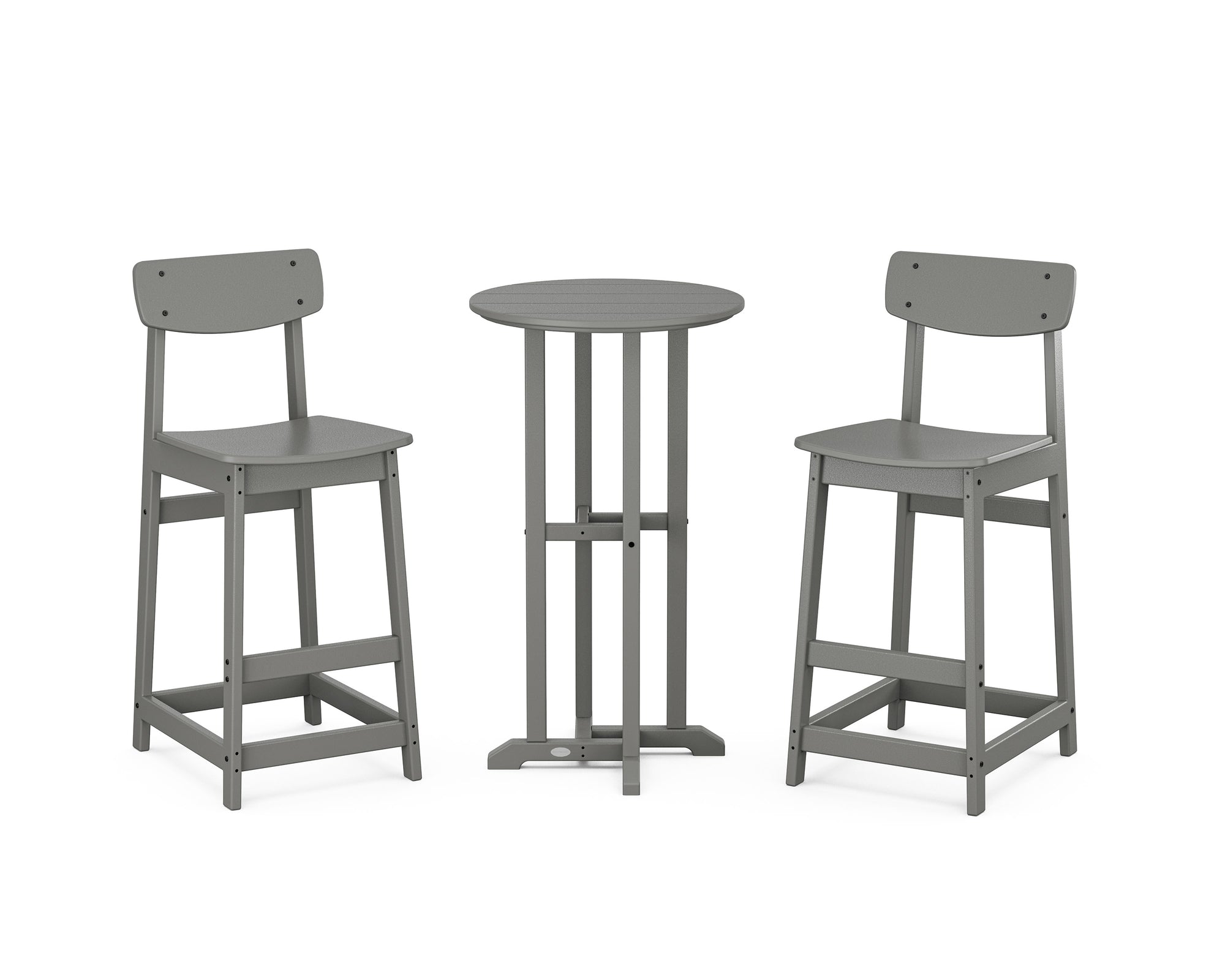 Modern Studio Urban Bar Chair 3-Piece Bistro Set
