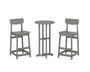 Modern Studio Urban Bar Chair 3-Piece Bistro Set