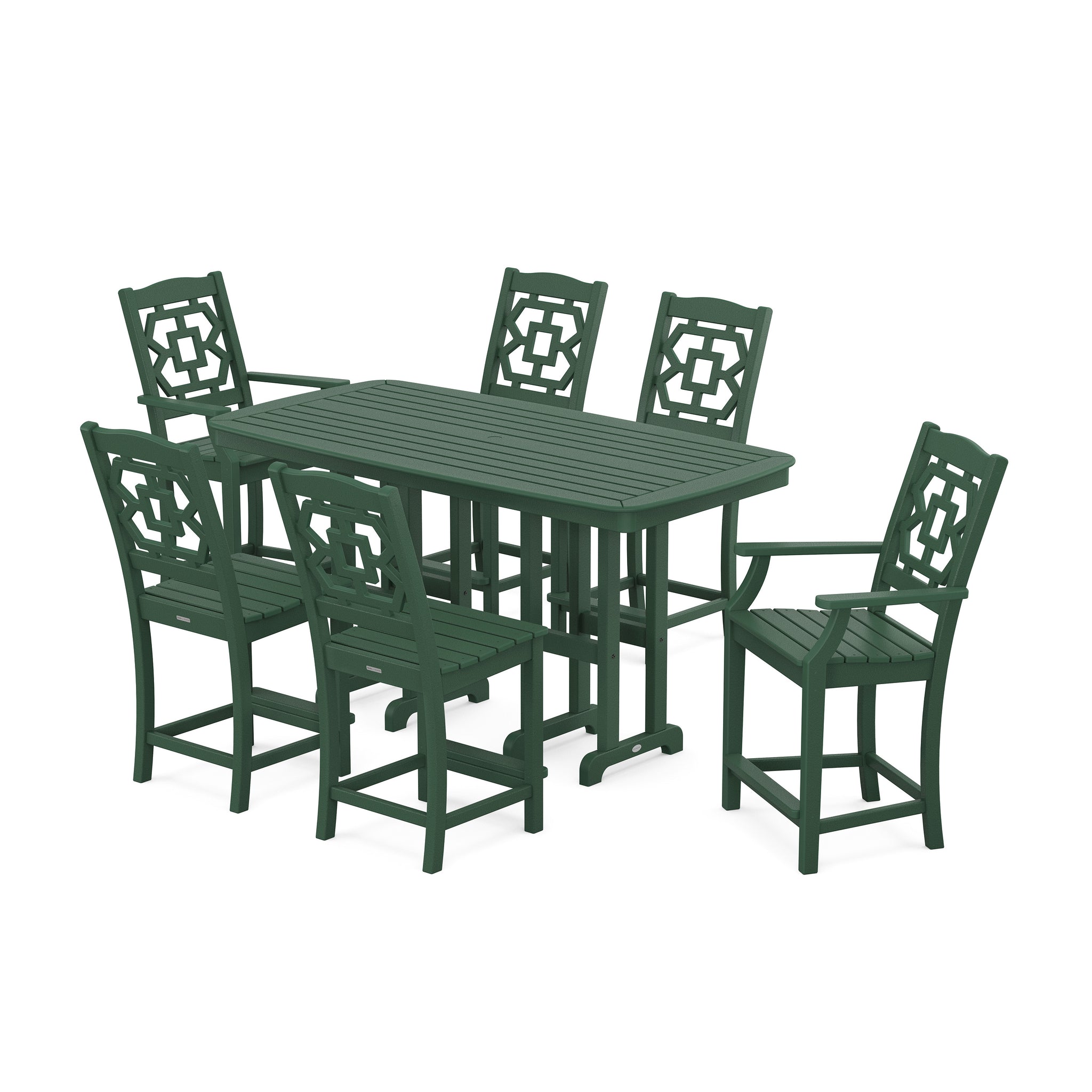 Chinoiserie 7-Piece Counter Set