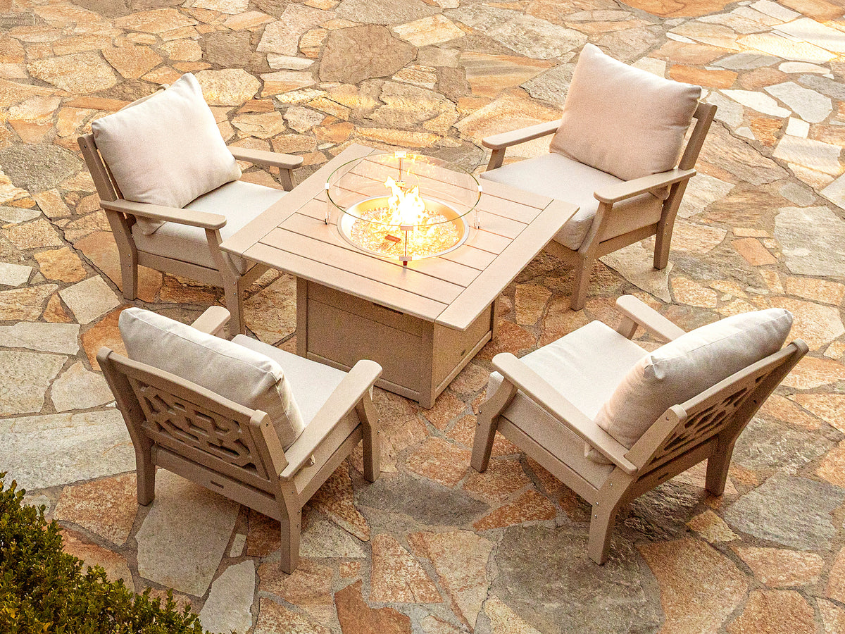 Chinoiserie Deep Seating Chair