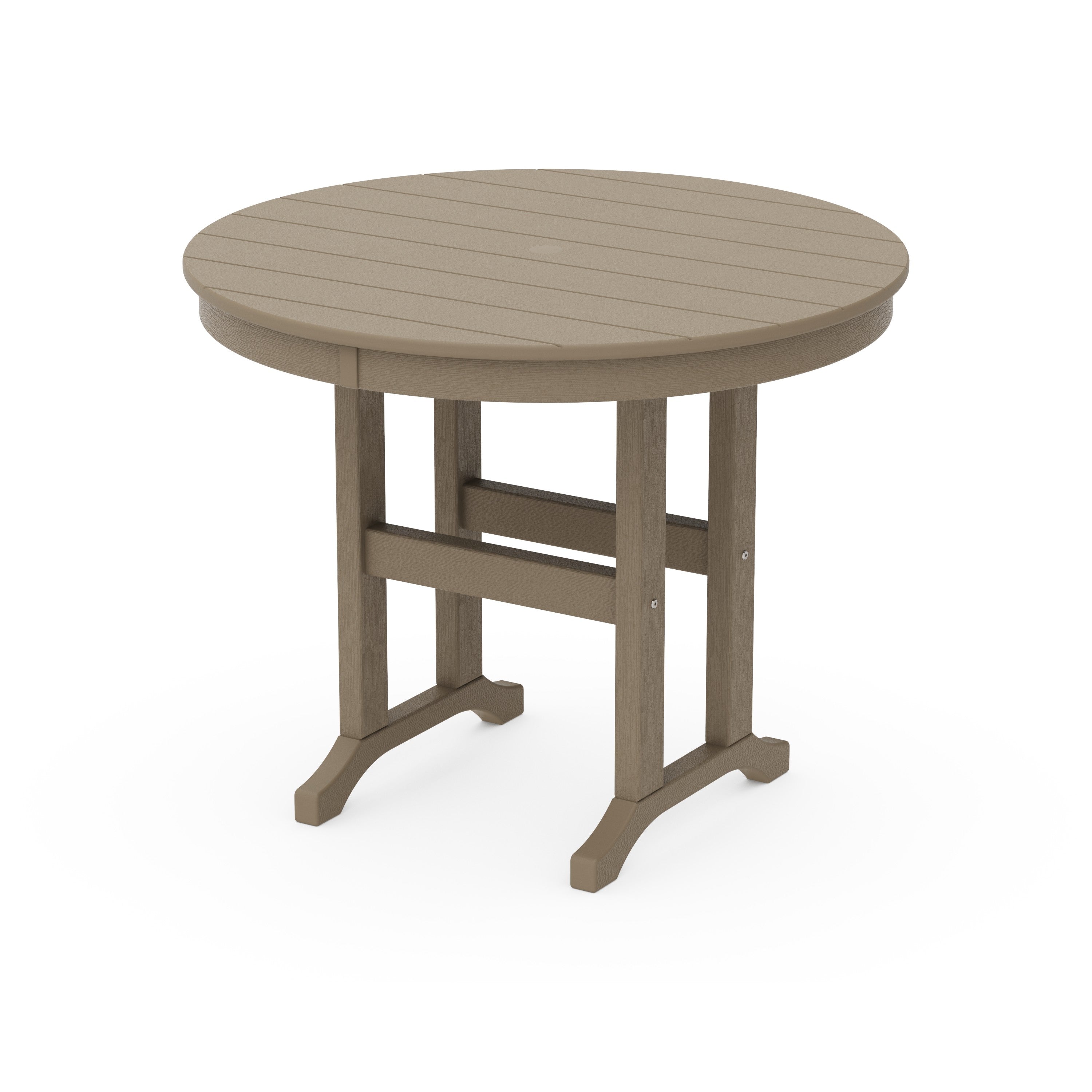 36" Round Farmhouse Dining Table