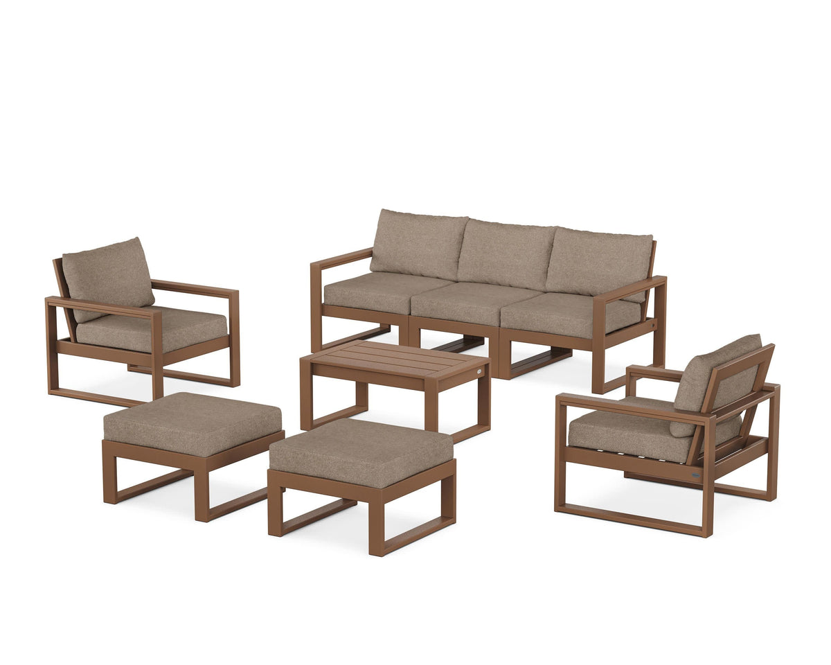 EDGE Sectional 8-Piece Lounge Sofa Set