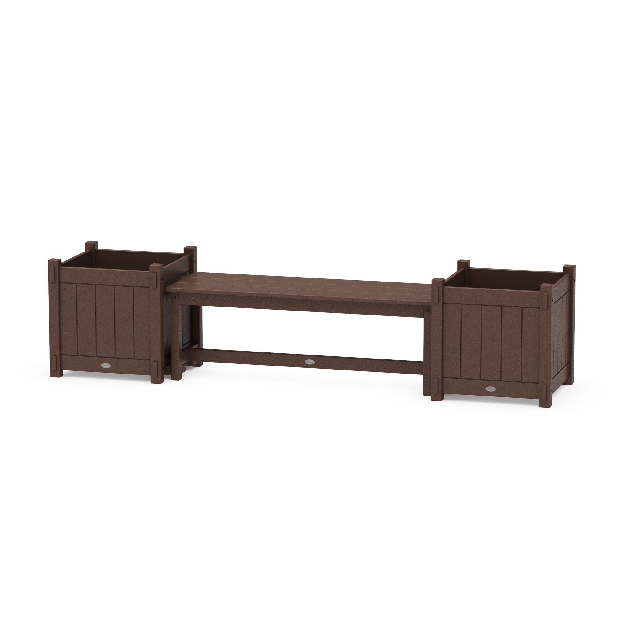 48" Vineyard Straight Planter Bench Set - Large