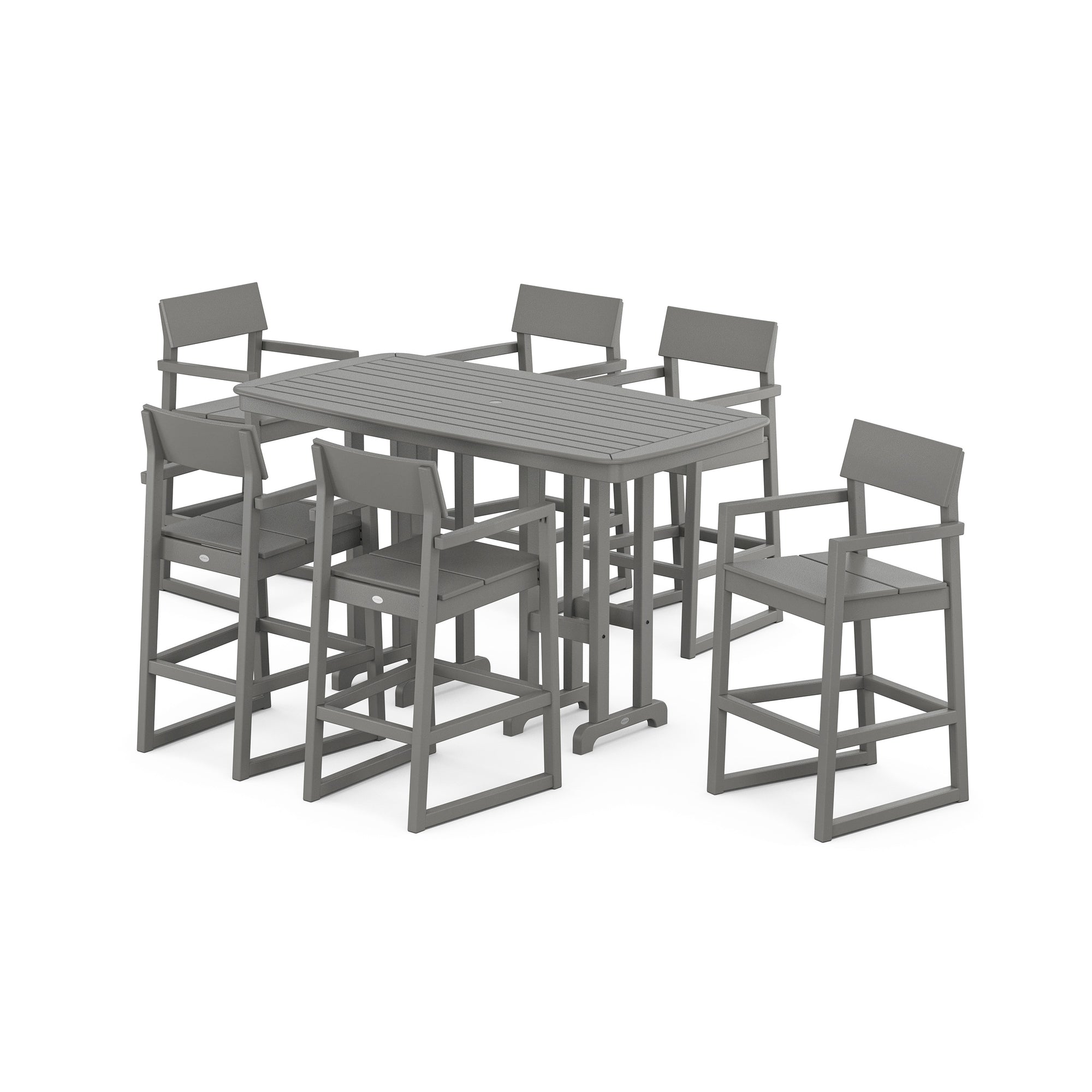 EDGE Arm Chair 7-Piece Bar Set