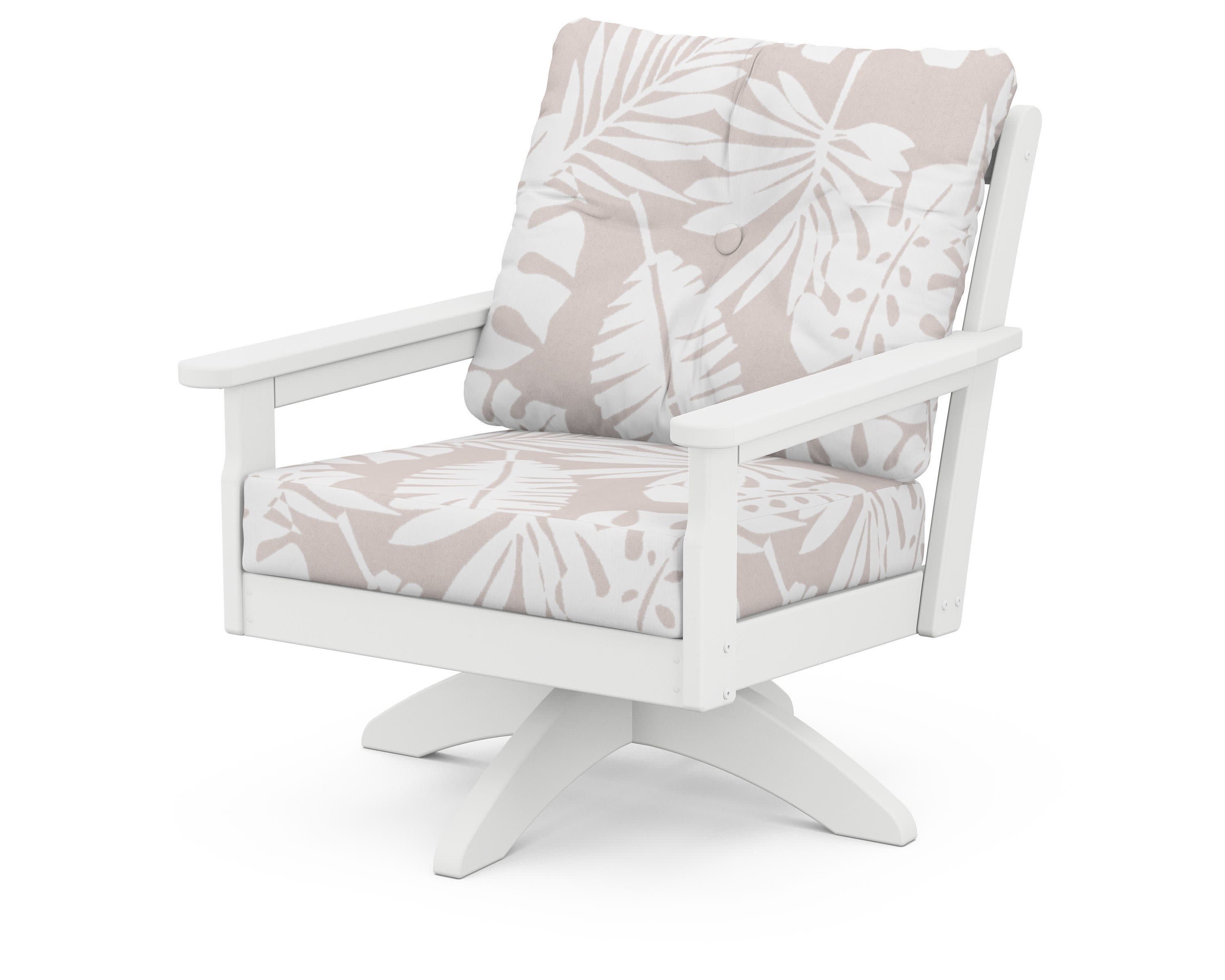 Vineyard Deep Seating Swivel Chair