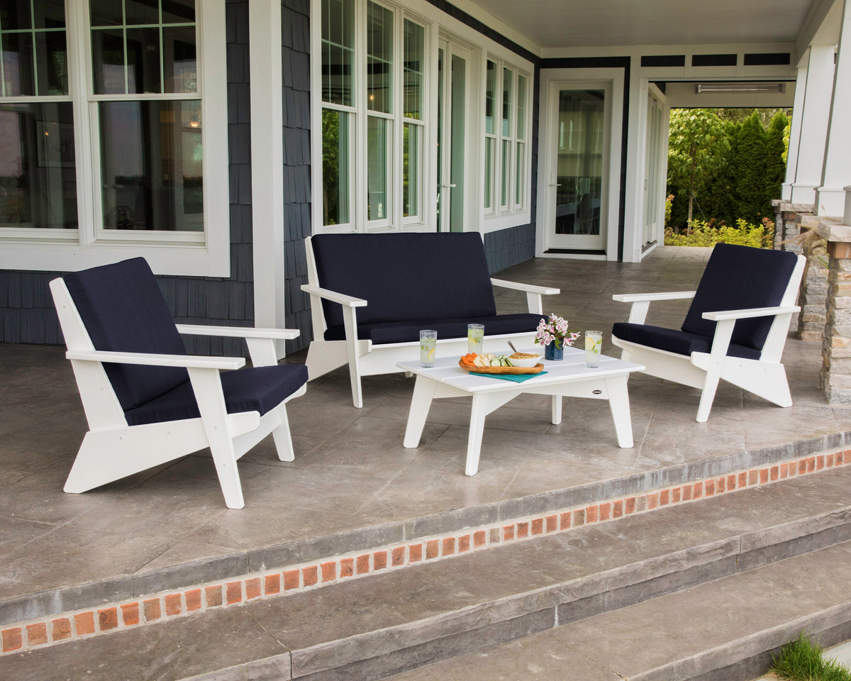 Riviera Modern Lounge 4-Piece Set