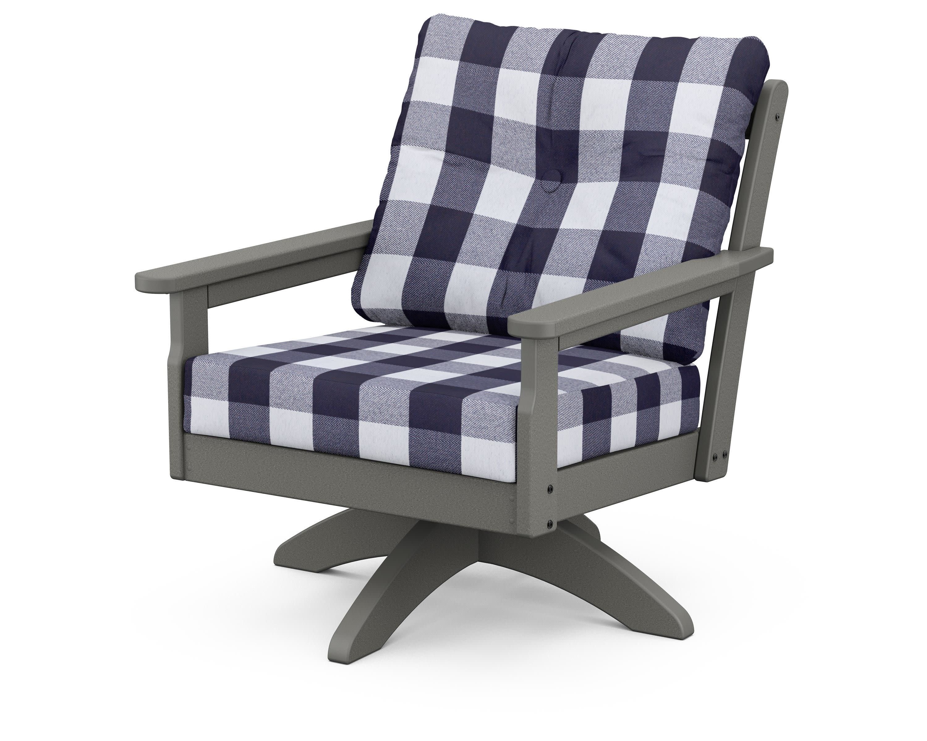 Vineyard Deep Seating Swivel Chair