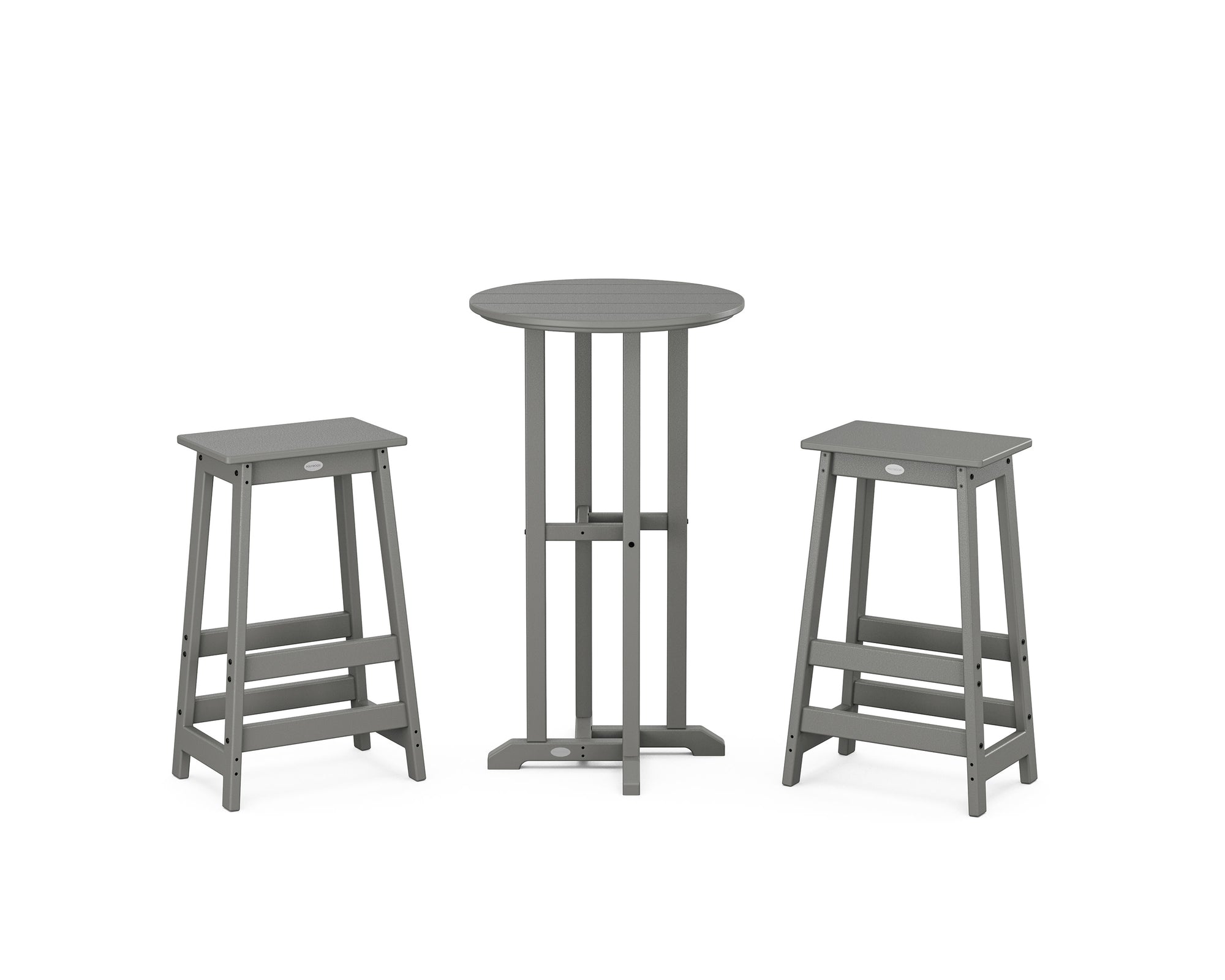 Modern Studio Bar Stool 3-Piece Bistro Set