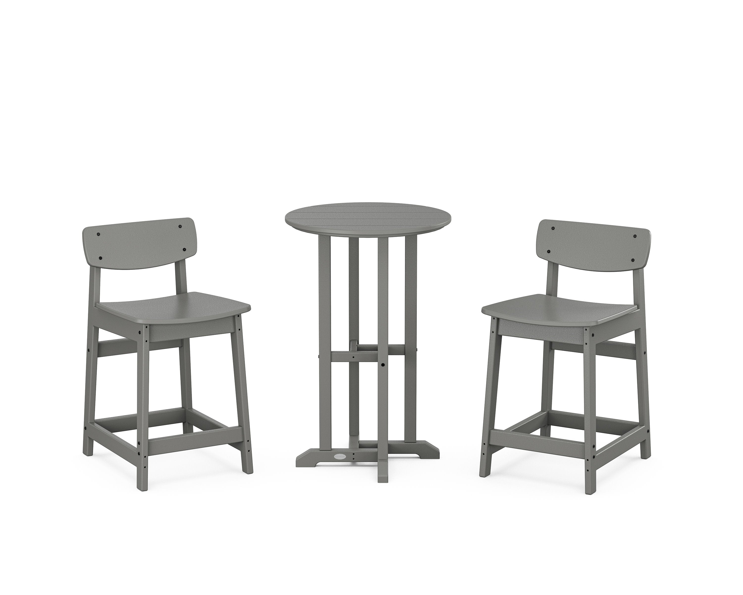 Modern Studio Urban Lowback 3-Piece Bistro Counter Set