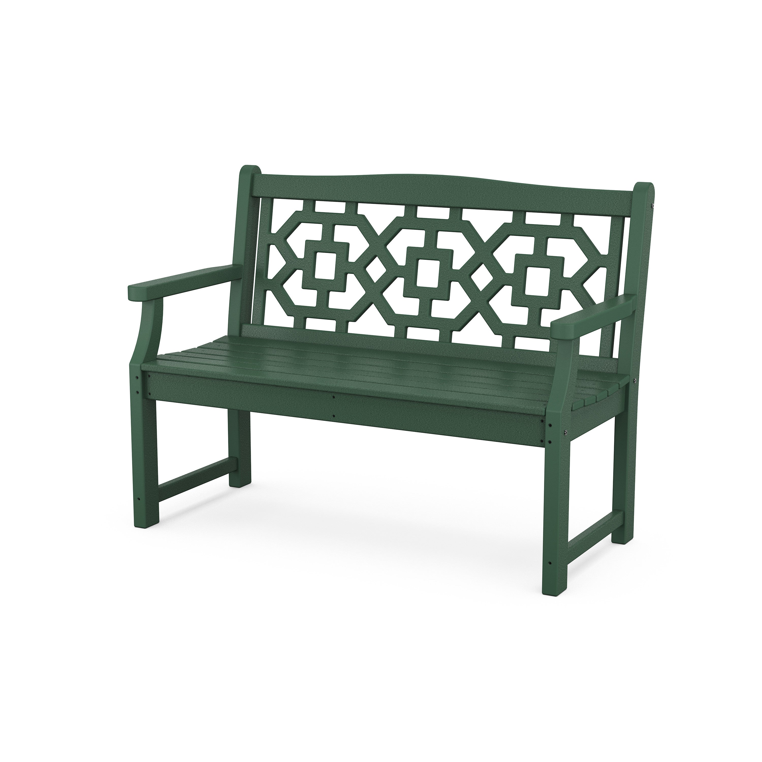 Chinoiserie 48" Garden Bench