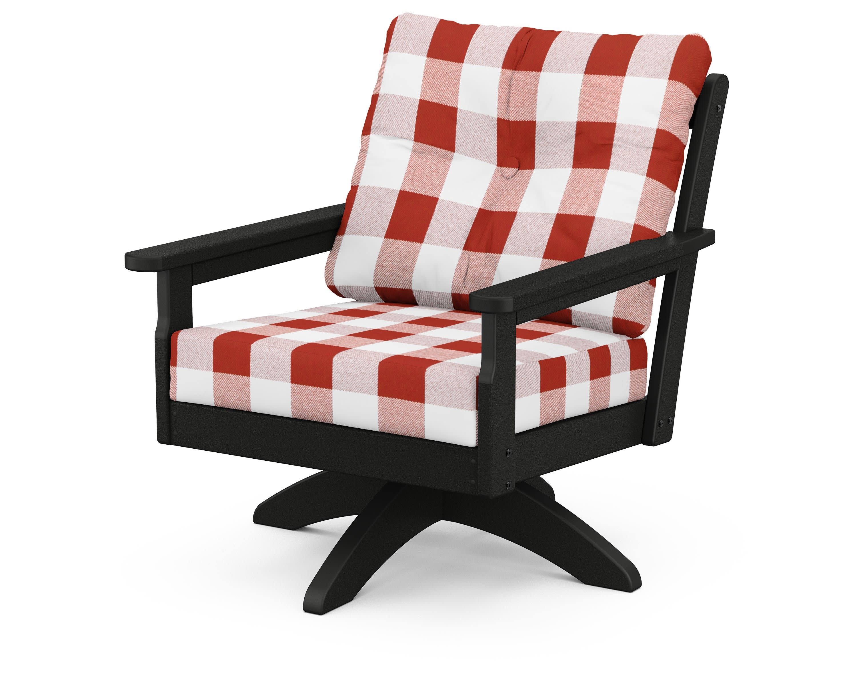 Vineyard Deep Seating Swivel Chair
