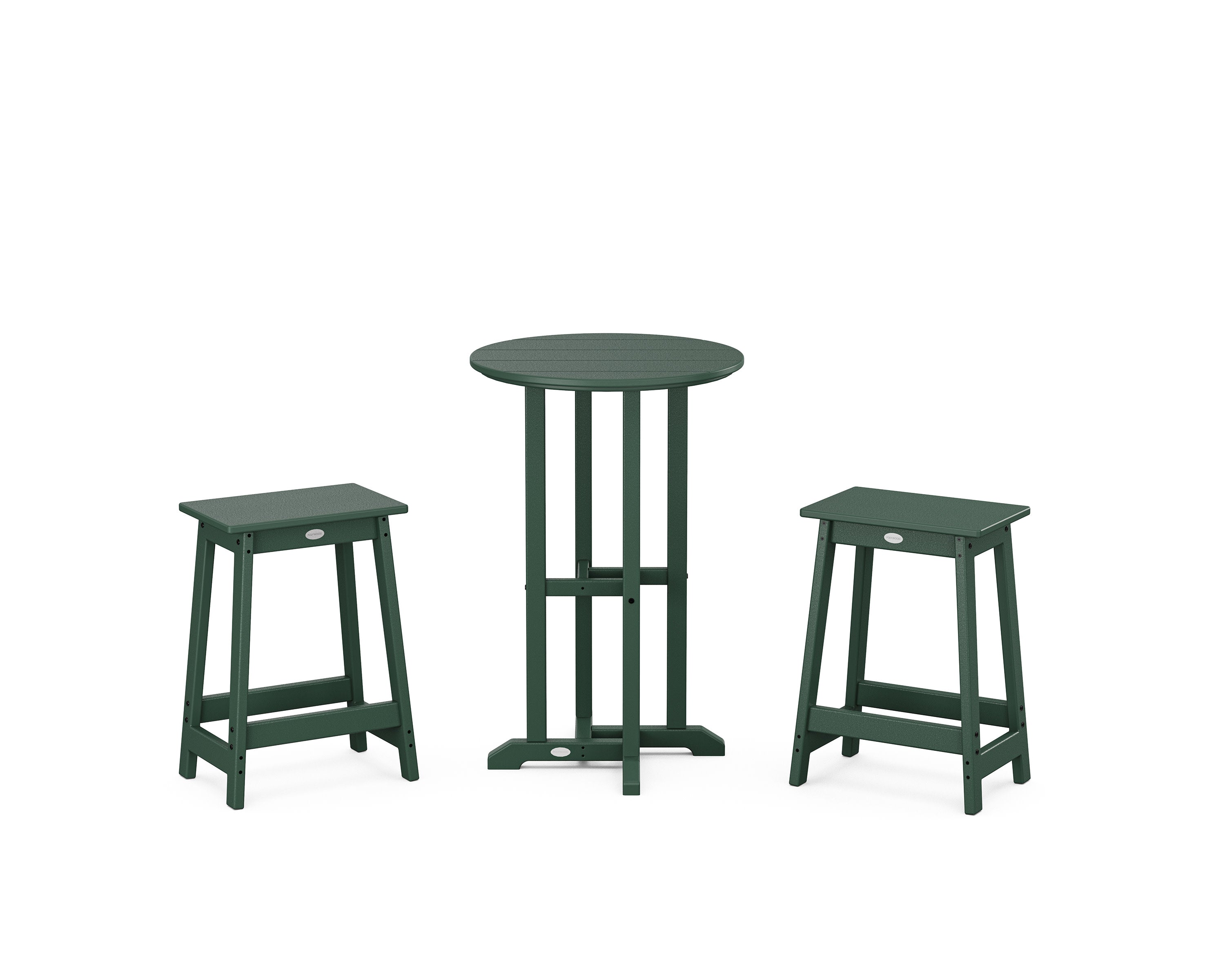 Modern Studio Counter Stool 3-Piece Bistro Set