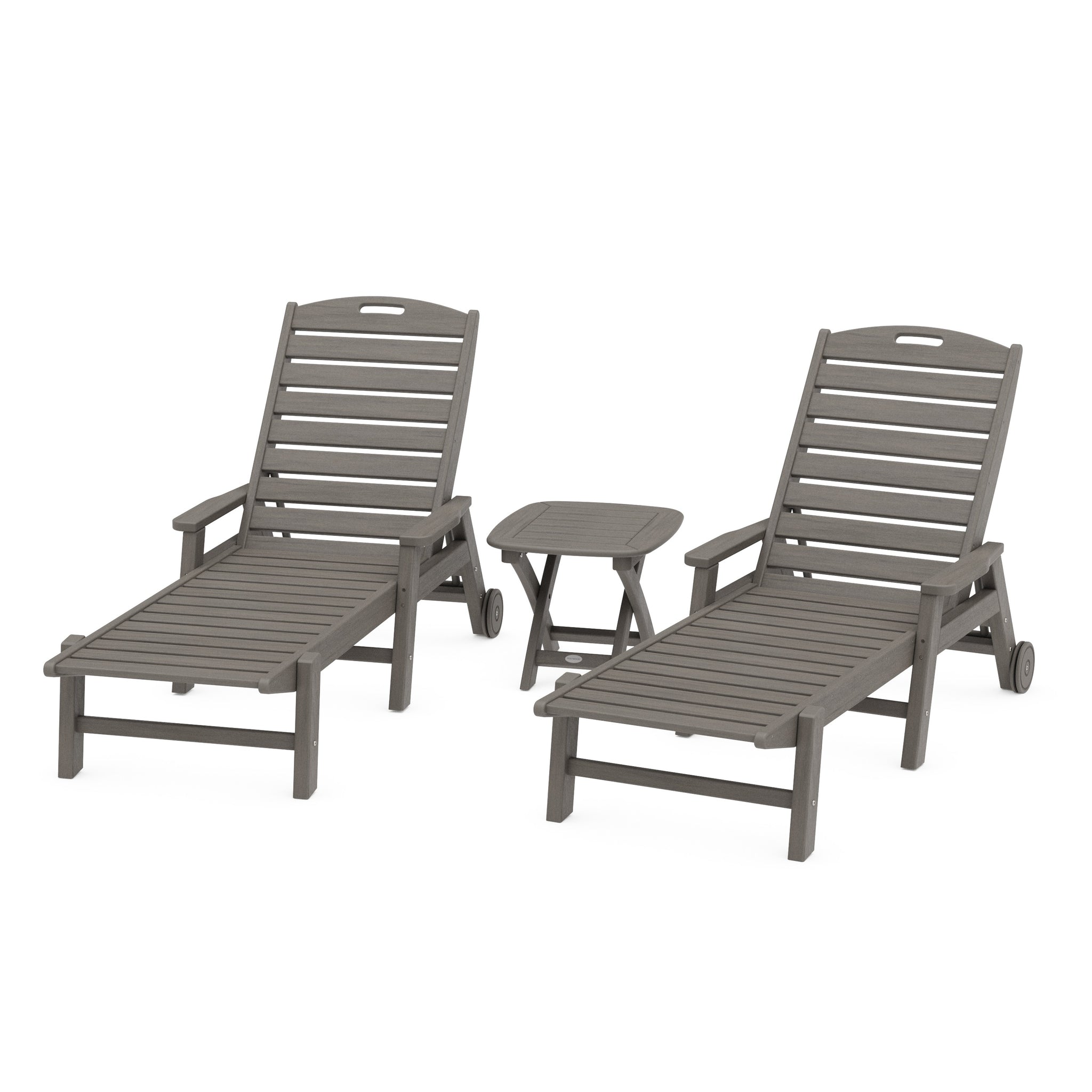 Nautical 3-Piece Chaise Set