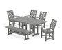 Wovendale 6-Piece Farmhouse Dining Set with Bench