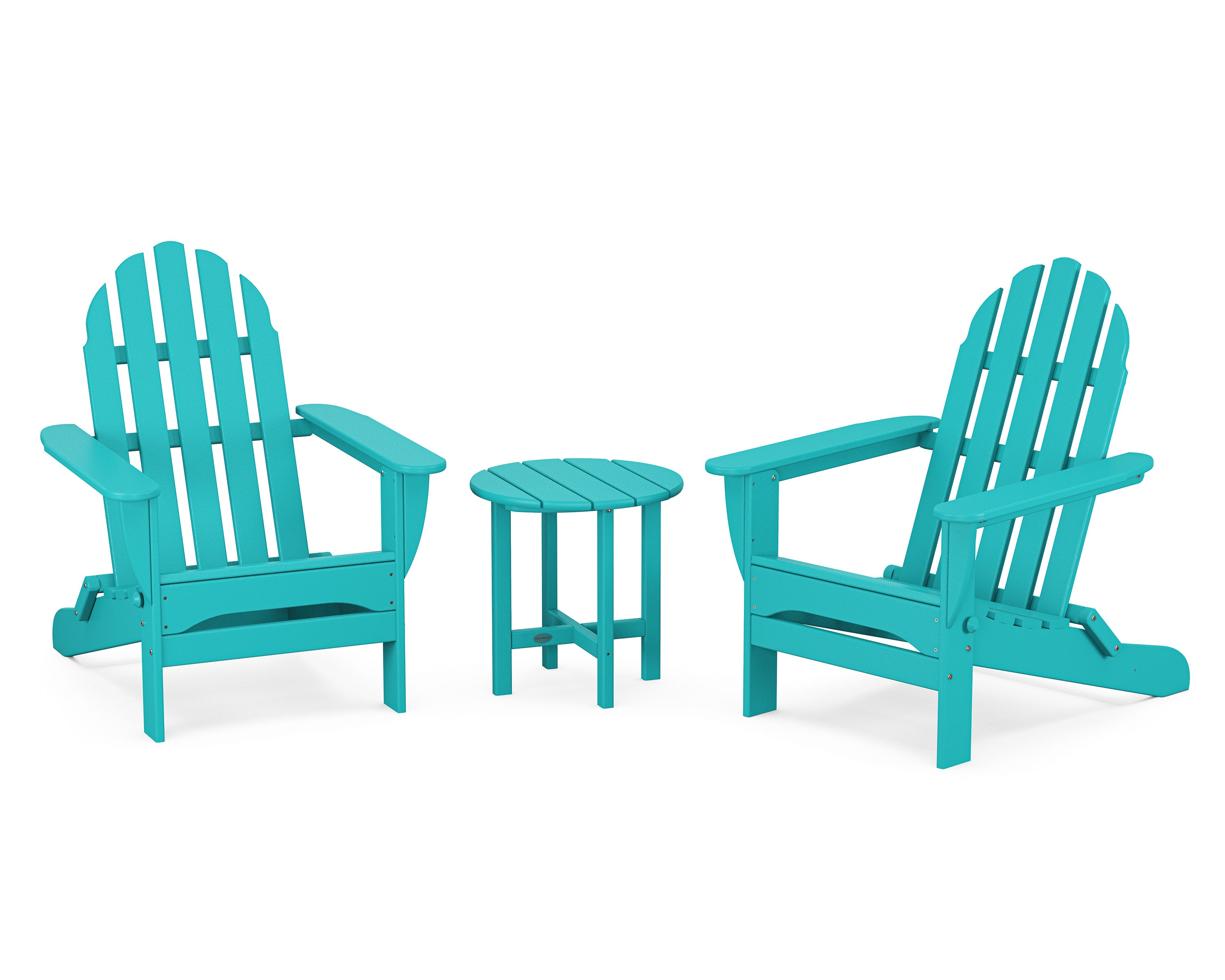 Classic Folding Adirondack 3-Piece Set