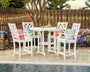 Wovendale 5-Piece Round Farmhouse Counter Set