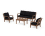 Savannah 4-Piece Deep Seating Set with Sofa