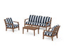Savannah 4-Piece Deep Seating Set with Sofa