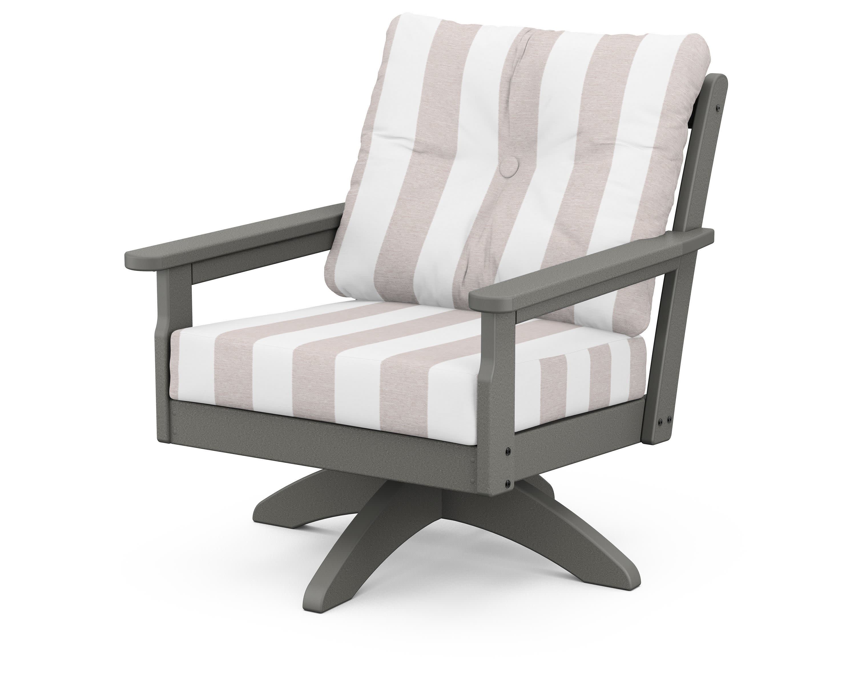 Vineyard Deep Seating Swivel Chair