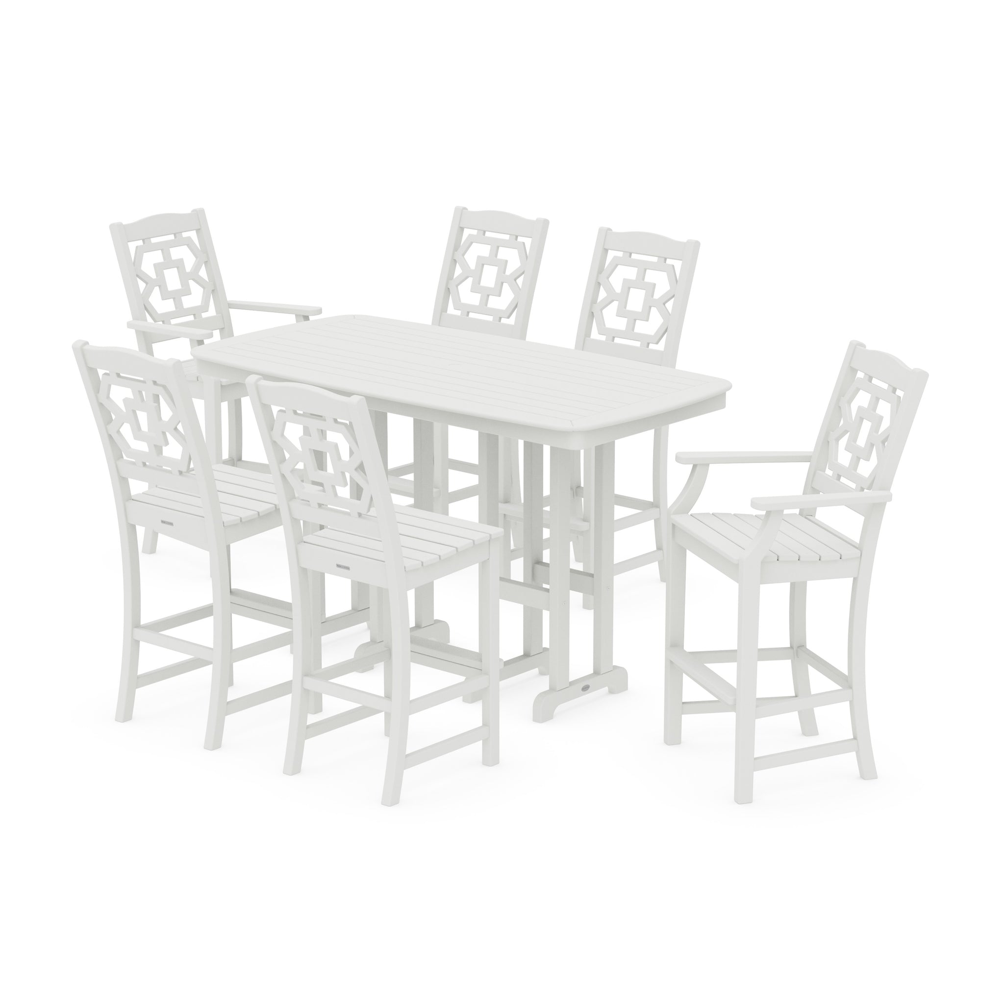 Chinoiserie 7-Piece Bar Set