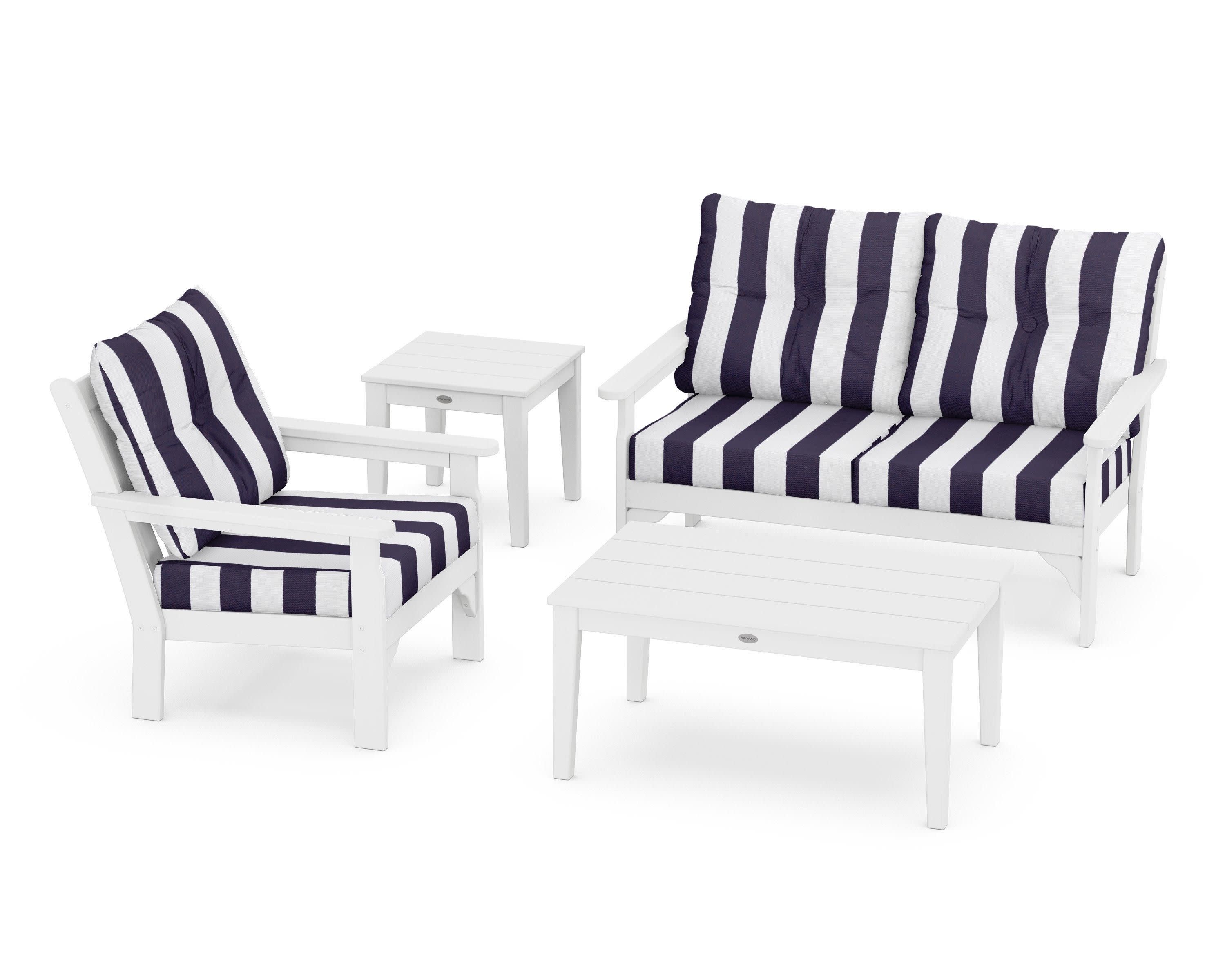 Vineyard 4-Piece Deep Seating Set