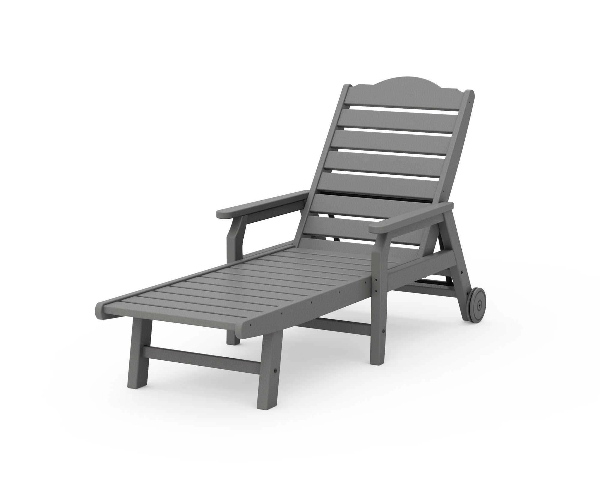 Savannah Chaise with Arms and Wheels