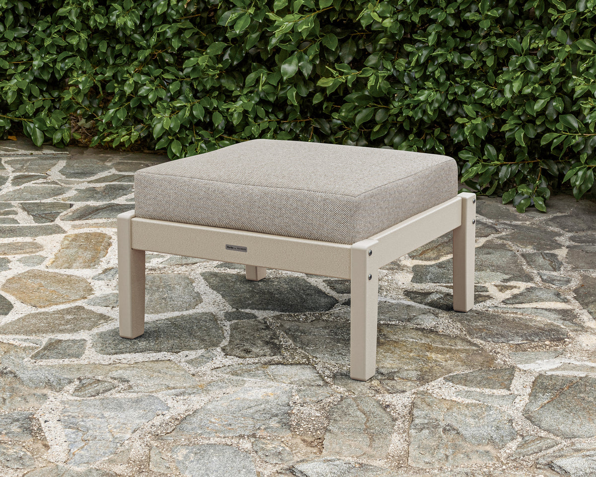 Chinoiserie Deep Seating Ottoman