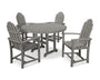 Classic Adirondack 5-Piece Round Farmhouse Dining Set