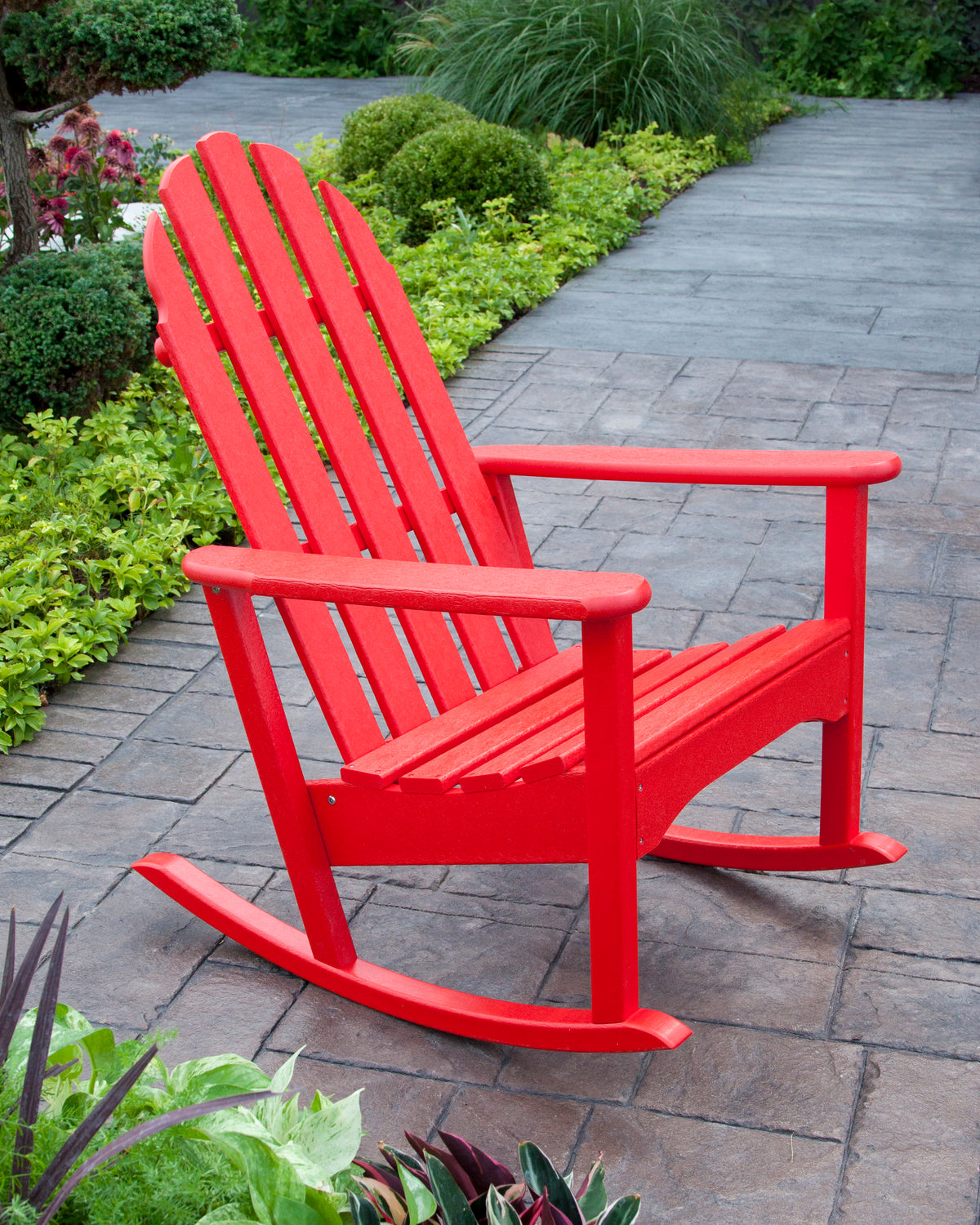 Classic Adirondack Rocking Chair