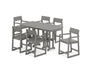 EDGE Arm Chair 7-Piece Counter Set
